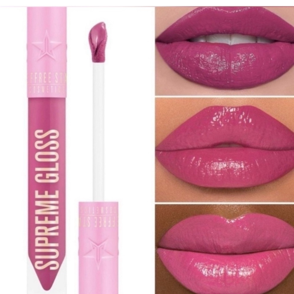 Jeffree Star Supreme Gloss MORE THAN FRIENDS New in the boxes GREATstage makeup!